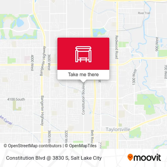 Mapa de Constitution Blvd @ 3830 S