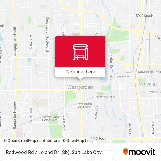 Redwood Rd / Leland Dr (Sb) map