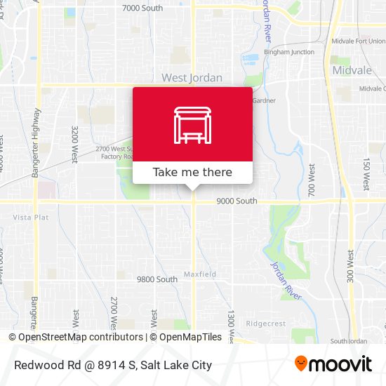 Redwood Rd @ 8914 S map