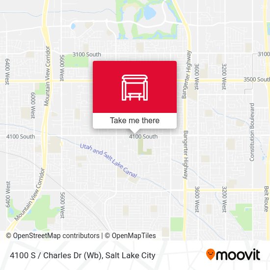 4100 S / Charles Dr (Wb) map