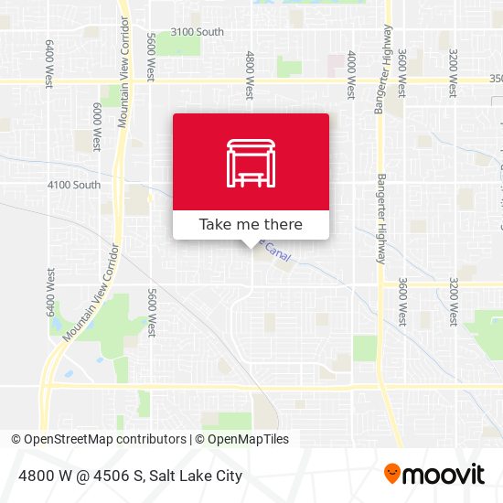 4800 W @ 4506 S map