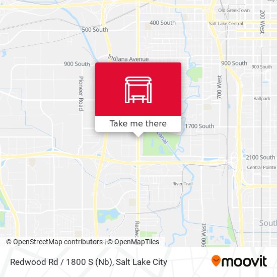 Mapa de Redwood Rd / 1800 S (Nb)