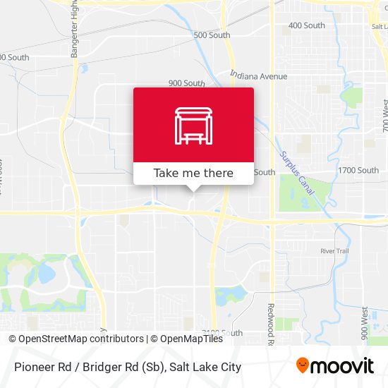 Mapa de Pioneer Rd / Bridger Rd (Sb)