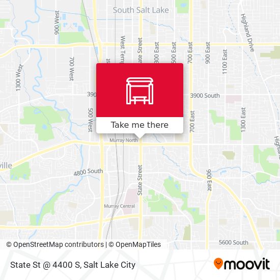 State St @ 4400 S map