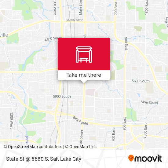 Mapa de State St @ 5680 S