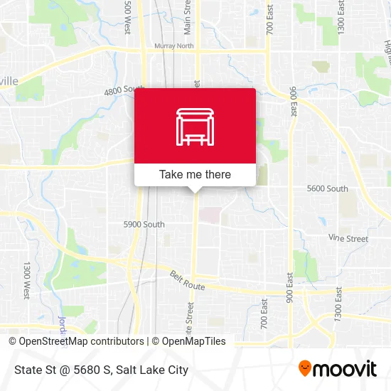 State St @ 5680 S map