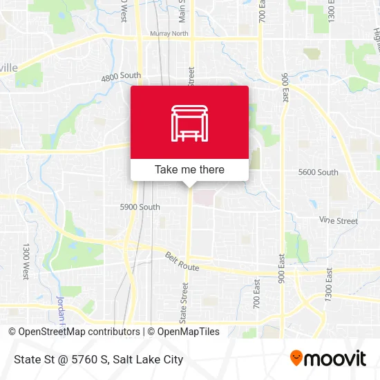 State St @ 5760 S map