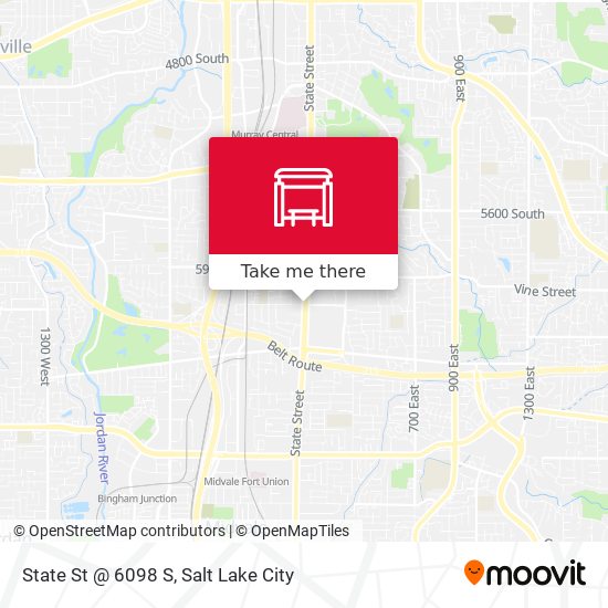 State St @ 6098 S map