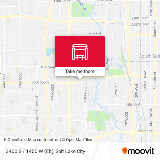3400 S / 1400 W (Eb) map