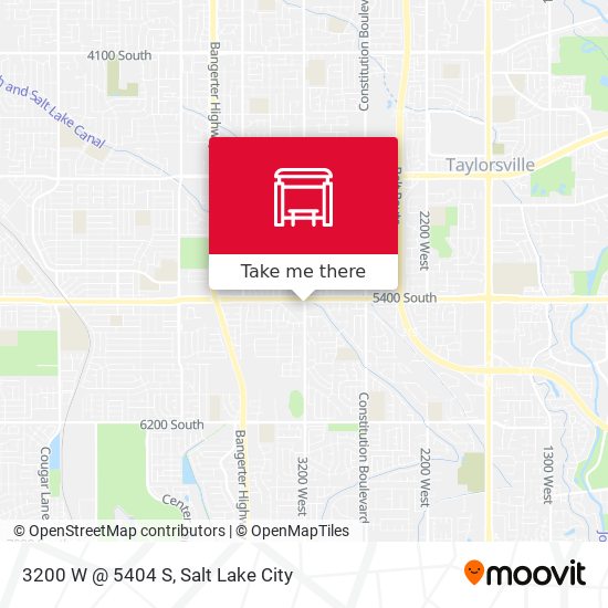 3200 W @ 5404 S map