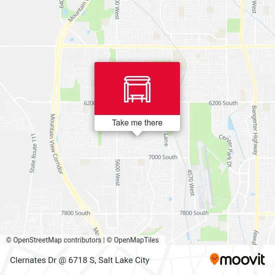 Clernates Dr @ 6718 S map