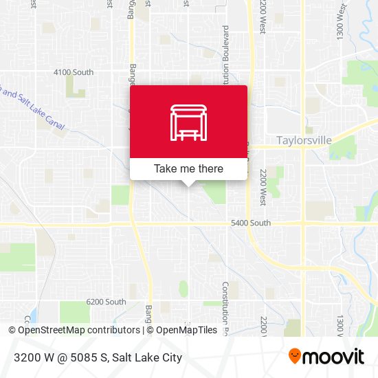 3200 W @ 5085 S map