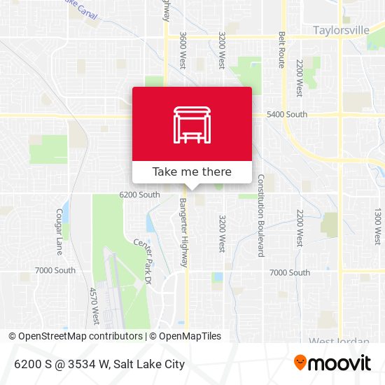 6200 S @ 3534 W map