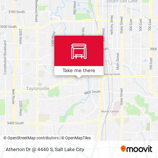 Atherton Dr @ 4440 S map