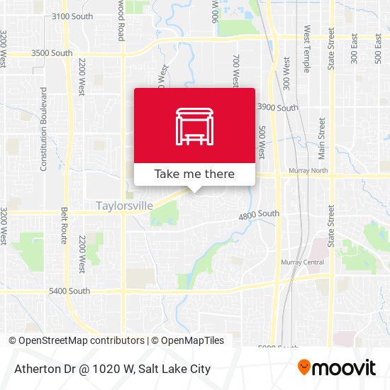 Atherton Dr @ 1020 W map