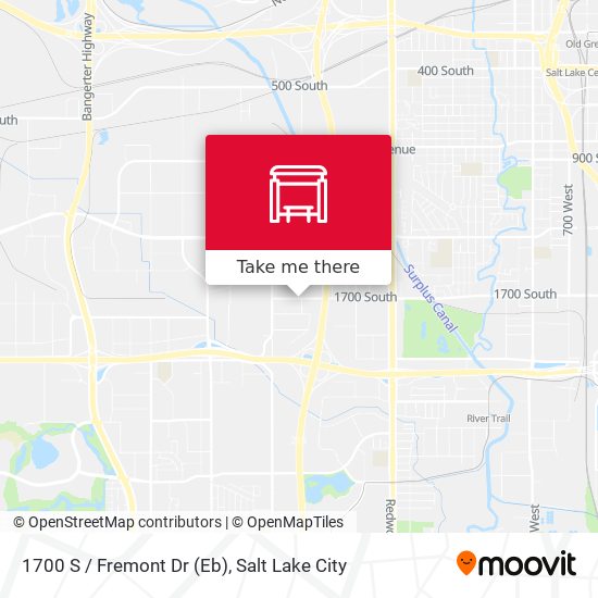 Mapa de 1700 S / Fremont Dr (Eb)