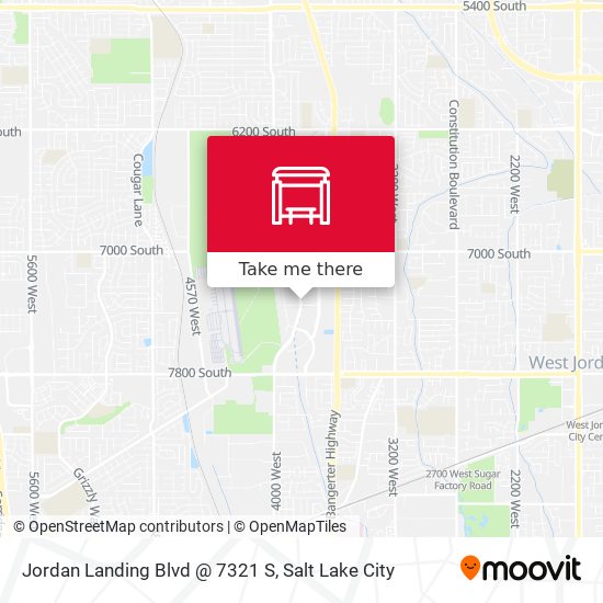 Jordan Landing Blvd @ 7321 S map