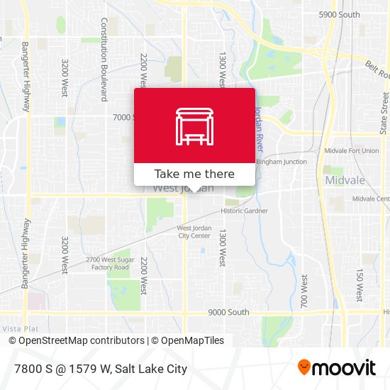7800 S @ 1579 W map
