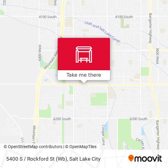 5400 S / Rockford St (Wb) map