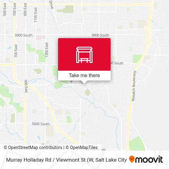Murray Holladay Rd / Viewmont St map