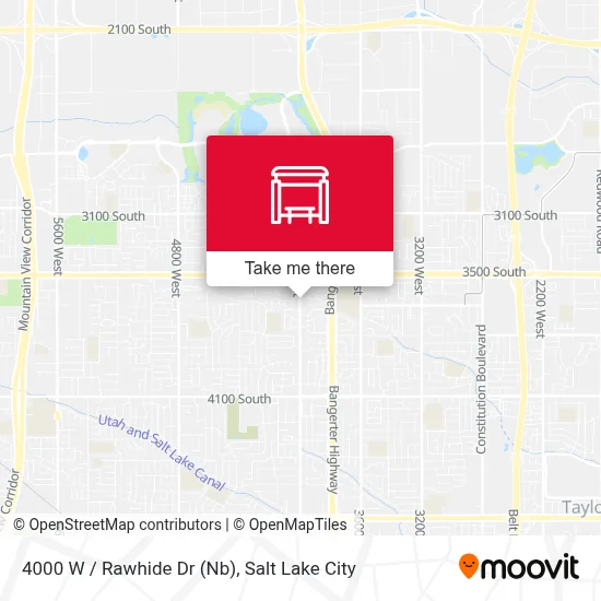 4000 W / Rawhide Dr (Nb) map