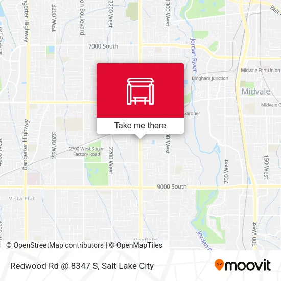 Redwood Rd @ 8347 S map