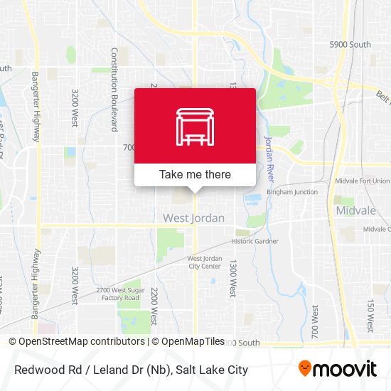 Mapa de Redwood Rd / Leland Dr (Nb)