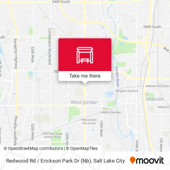 Mapa de Redwood Rd / Erickson Park Dr (Nb)