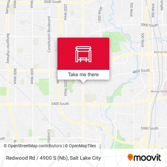 Mapa de Redwood Rd / 4900 S (Nb)