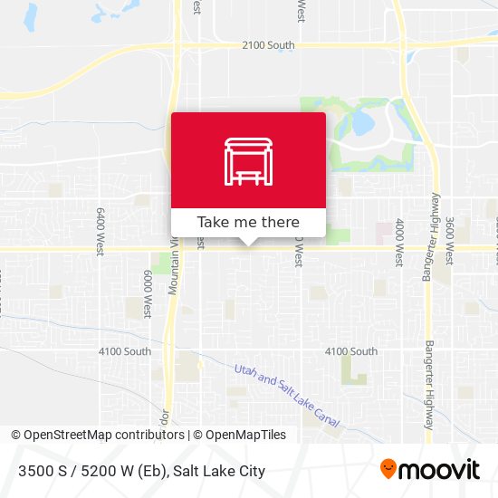 3500 S / 5200 W (Eb) map