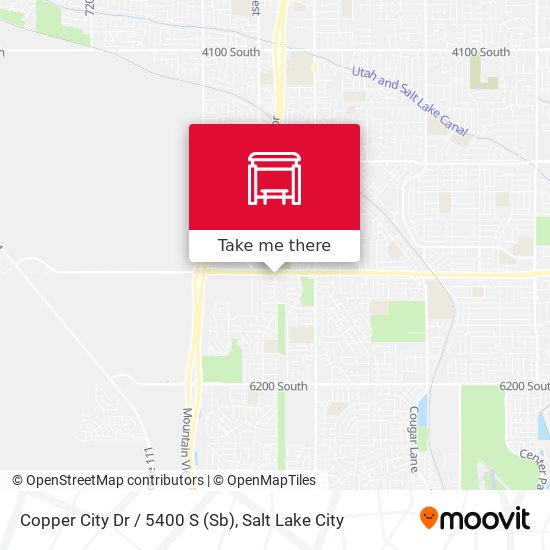 Mapa de Copper City Dr / 5400 S (Sb)