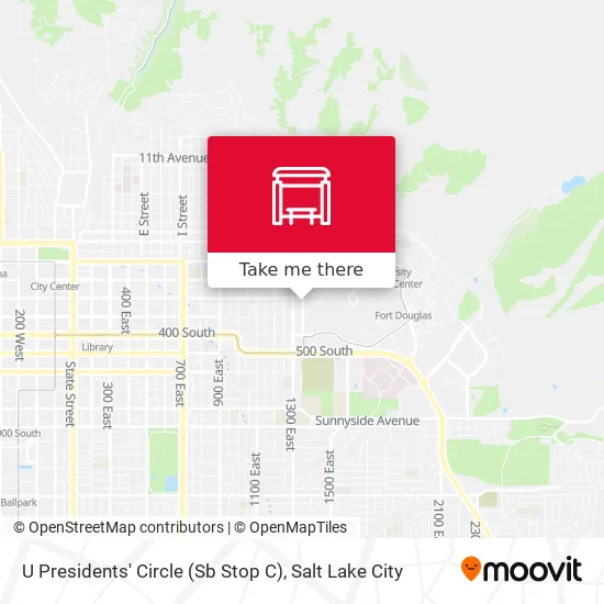 Mapa de U Presidents' Circle (Sb Stop C)