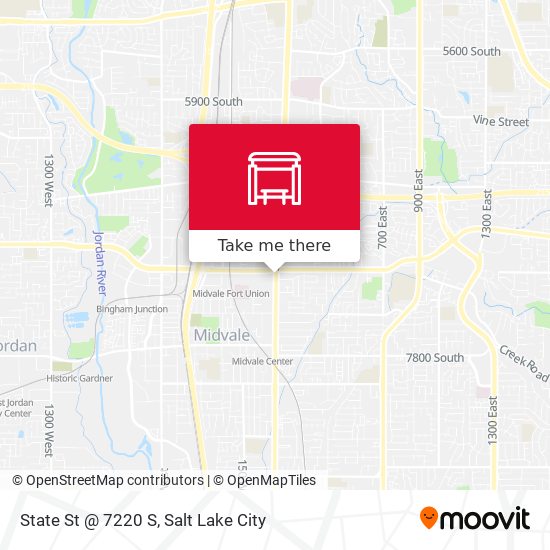 State St @ 7220 S map
