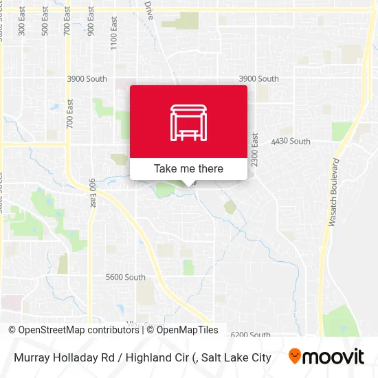 Murray Holladay Rd / Highland Cir map