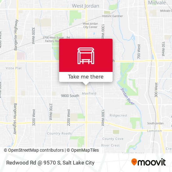 Redwood Rd @ 9570 S map