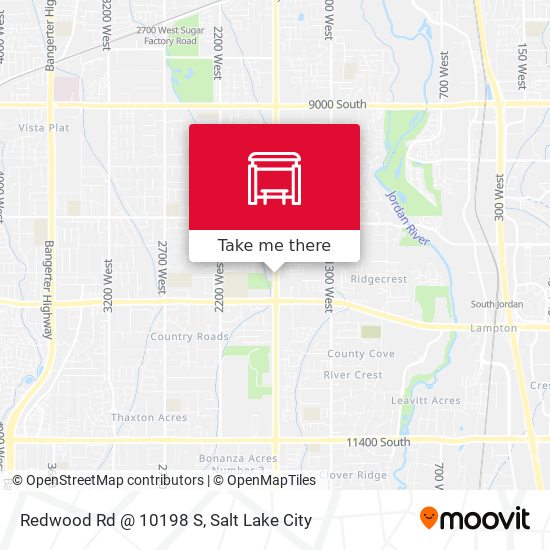 Redwood Rd @ 10198 S map