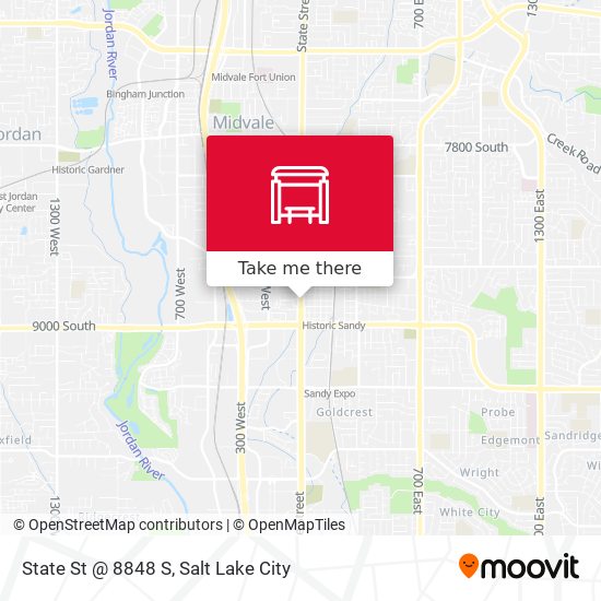 State St @ 8848 S map