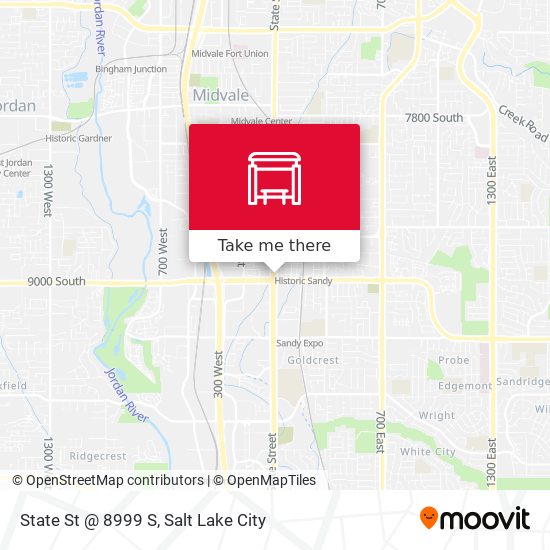 State St @ 8999 S map