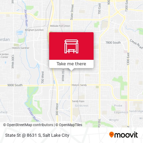Mapa de State St @ 8631 S
