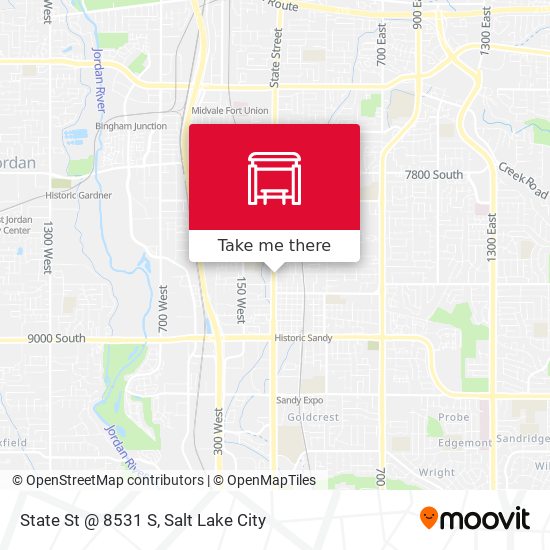 Mapa de State St @ 8531 S