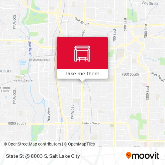 State St @ 8003 S map