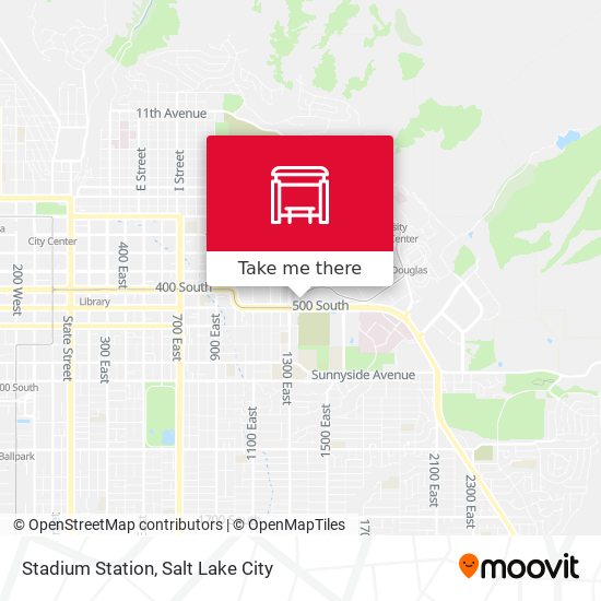 Stadium Station map