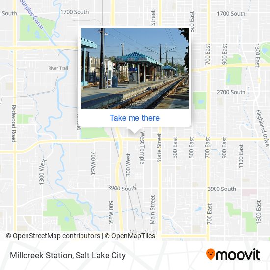 Millcreek Station map