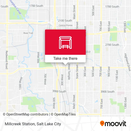 Mapa de Millcreek Station