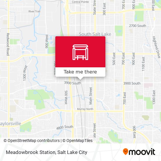 Meadowbrook Station map