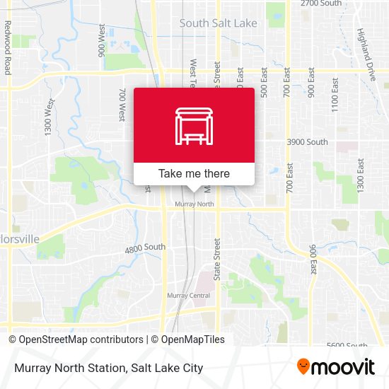 Murray North Station map