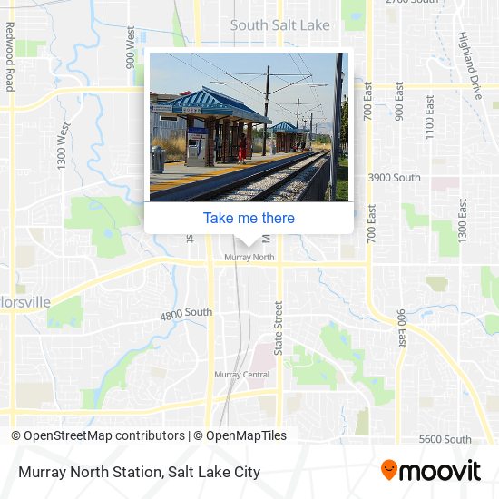 Murray North Station map