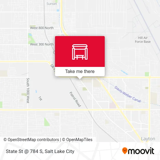 State St @ 784 S map