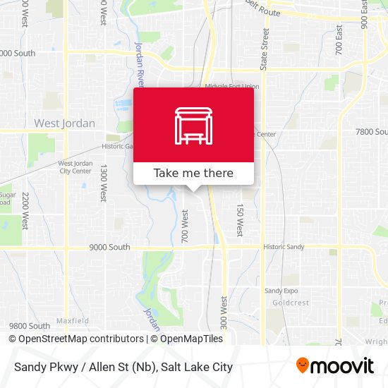 Mapa de Sandy Pkwy / Allen St (Nb)