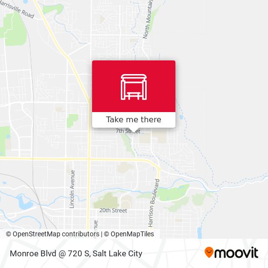 Monroe Blvd @ 720 S map